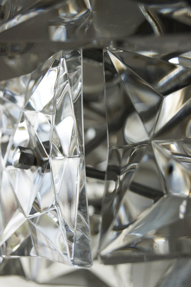 Chromed Chandelier with Crystals from Kinkeldey - 4