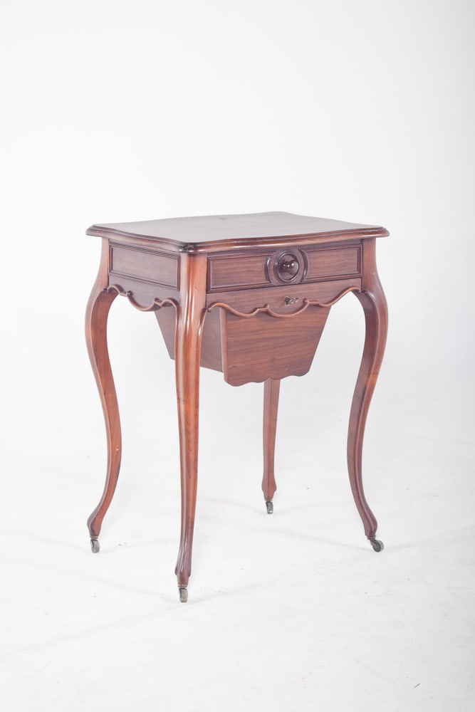 English Rosewood Potty Table, 1890s - 3