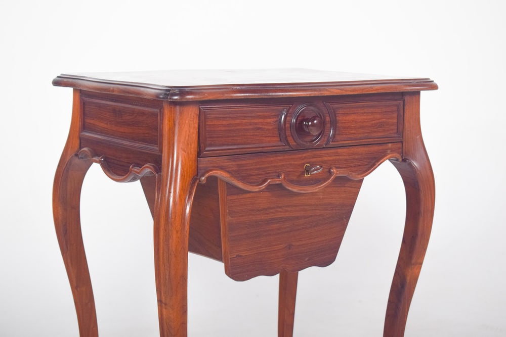 English Rosewood Potty Table, 1890s - 4