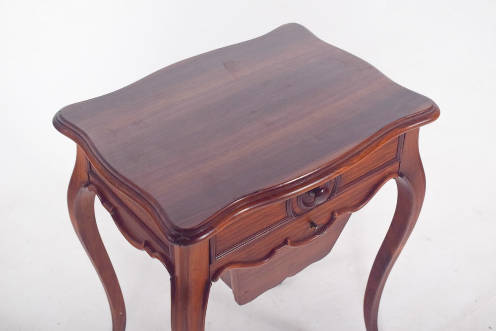 English Rosewood Potty Table, 1890s - 5