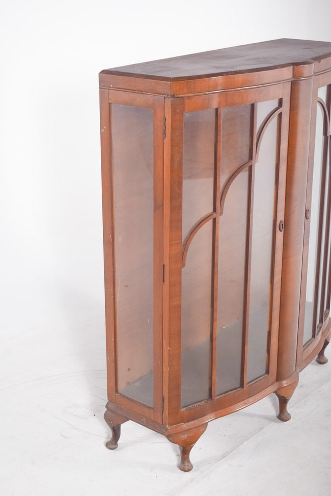 Portuguese Double-Door Showcase Cabinet, 1890s - 3