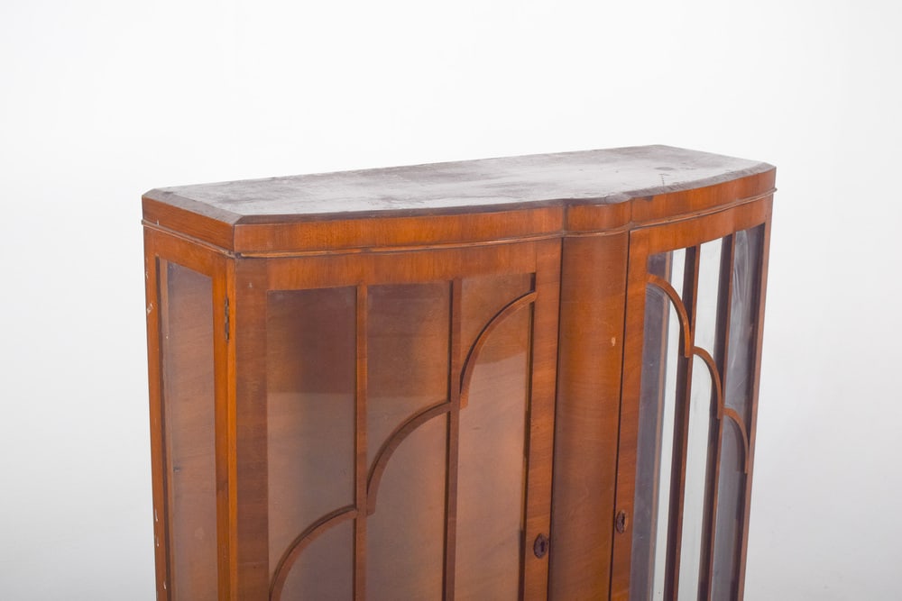 Portuguese Double-Door Showcase Cabinet, 1890s - 5