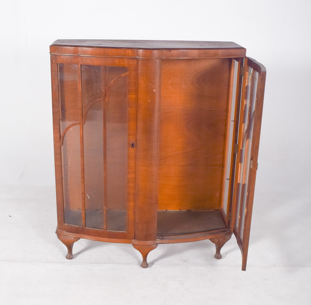 Portuguese Double-Door Showcase Cabinet, 1890s - 6