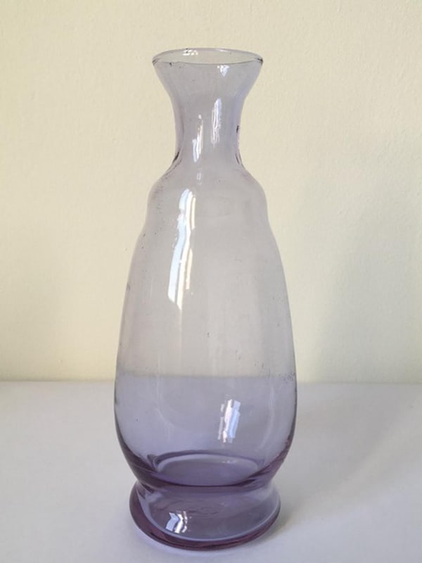 Postmodern Purple Murano Glass Bottle, Italy, 1960s - 11