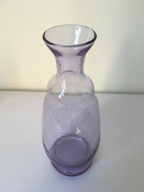 Postmodern Purple Murano Glass Bottle, Italy, 1960s - 12