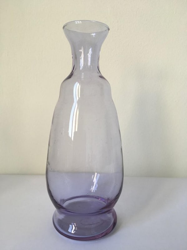 Postmodern Purple Murano Glass Bottle, Italy, 1960s - 2