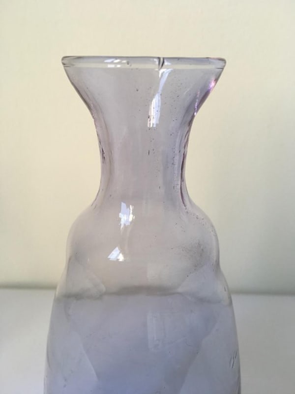 Postmodern Purple Murano Glass Bottle, Italy, 1960s - 3