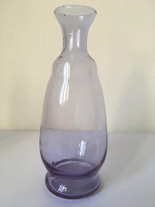 Postmodern Purple Murano Glass Bottle, Italy, 1960s - 5
