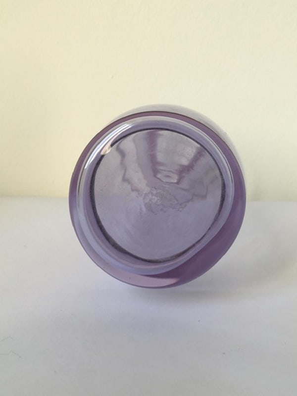 Postmodern Purple Murano Glass Bottle, Italy, 1960s - 6