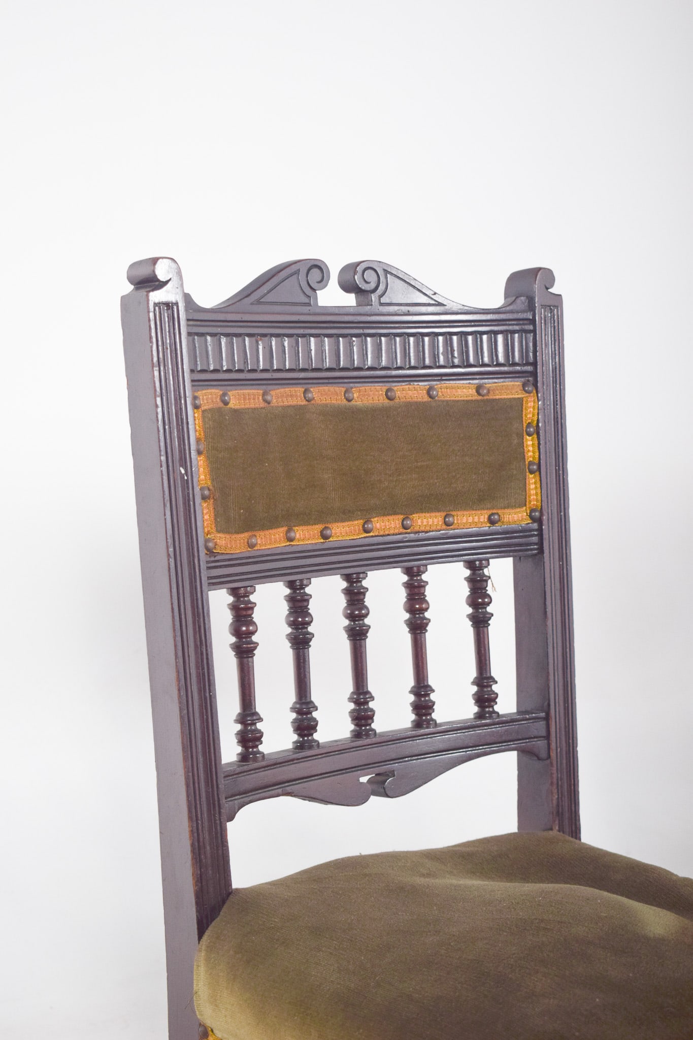 Set of English Ladies Chairs, 1920s - 8