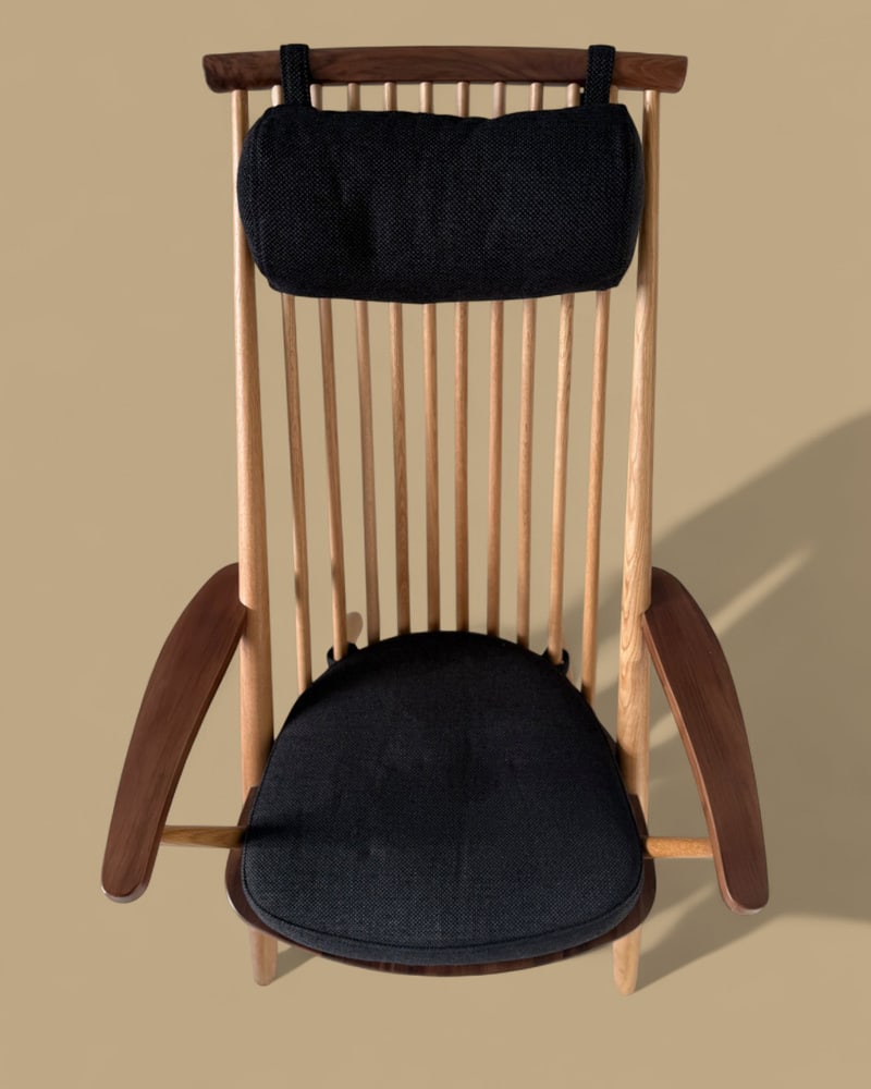 Armchair and Ottoman by Tateishi Shoiji - 4