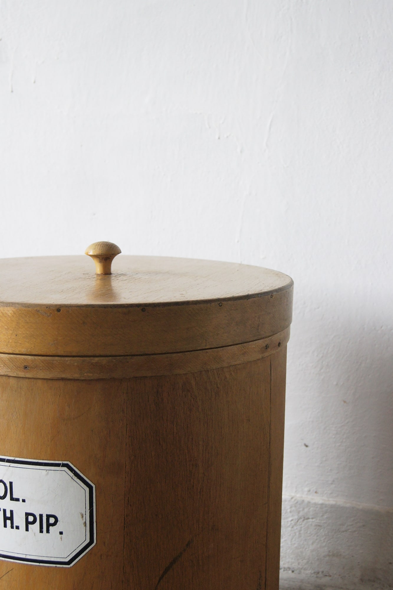 Antique Wooden Apothecary Pharmacy Storage - 3