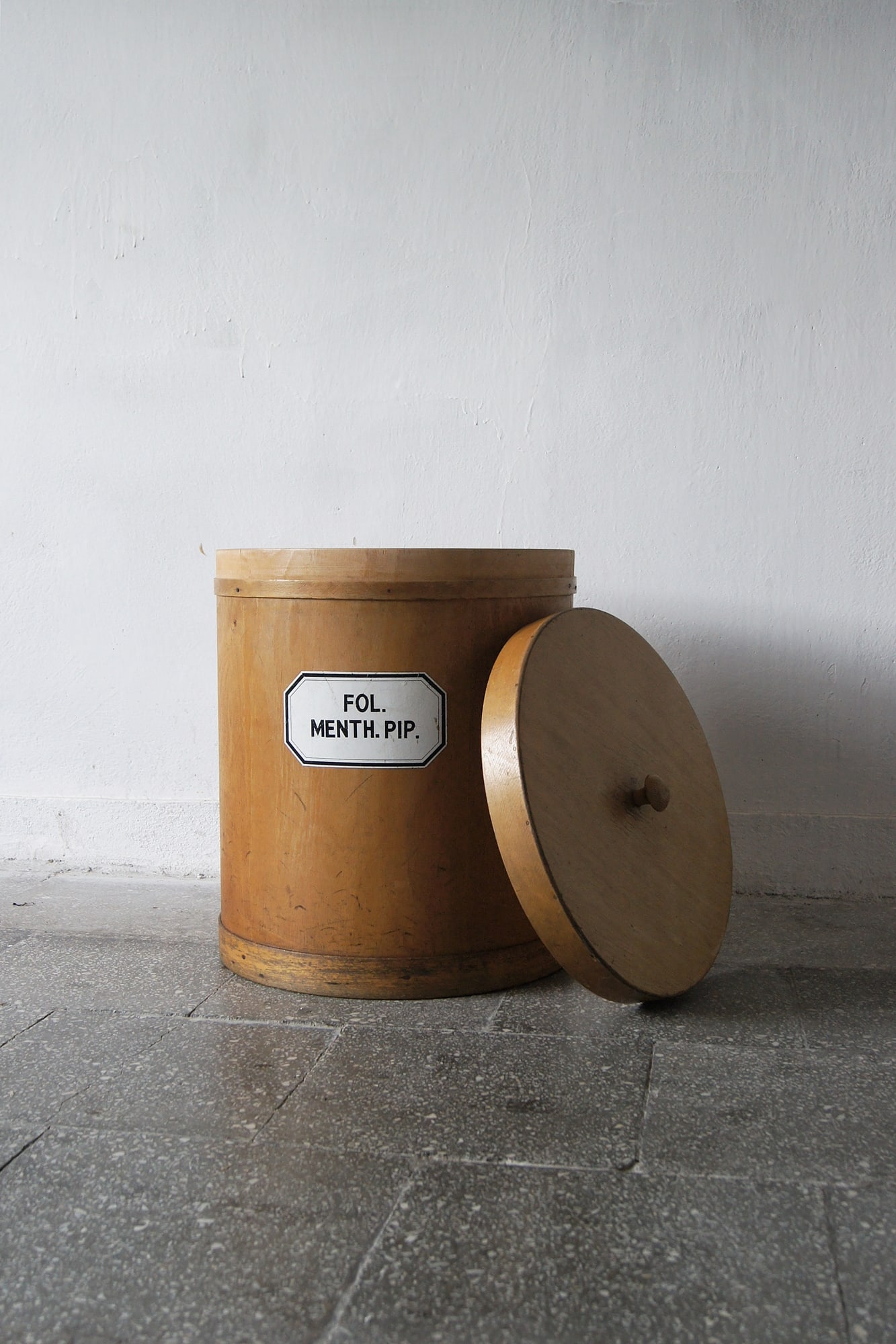 Antique Wooden Apothecary Pharmacy Storage - 4