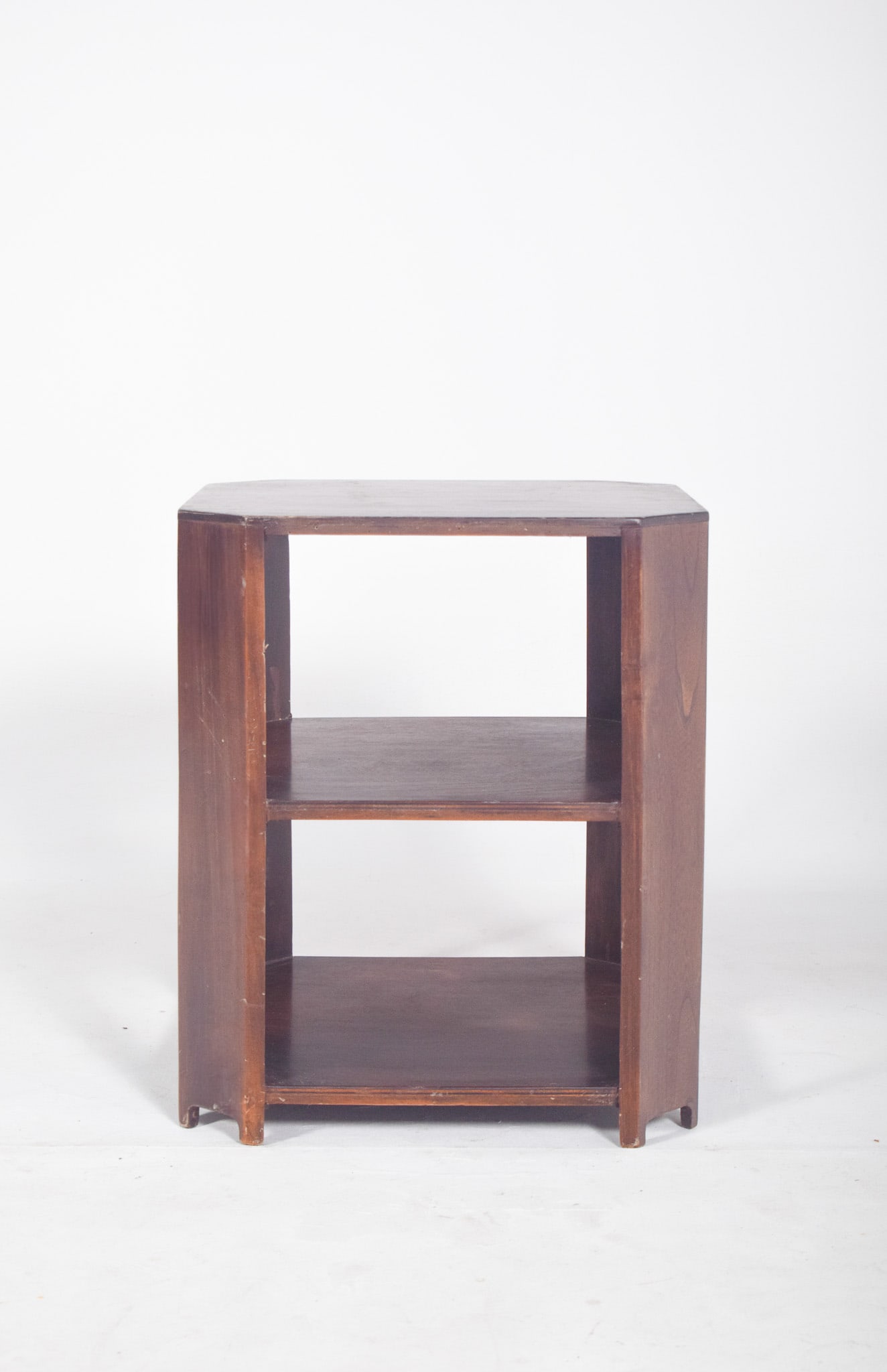 Art Deco Side Table in Walnut, 1920s - 2