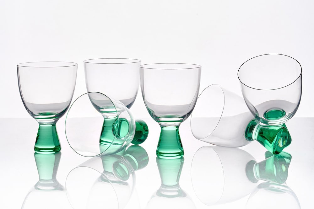 Wine Glasses by Mariana Iskra, Set of 6 - 3
