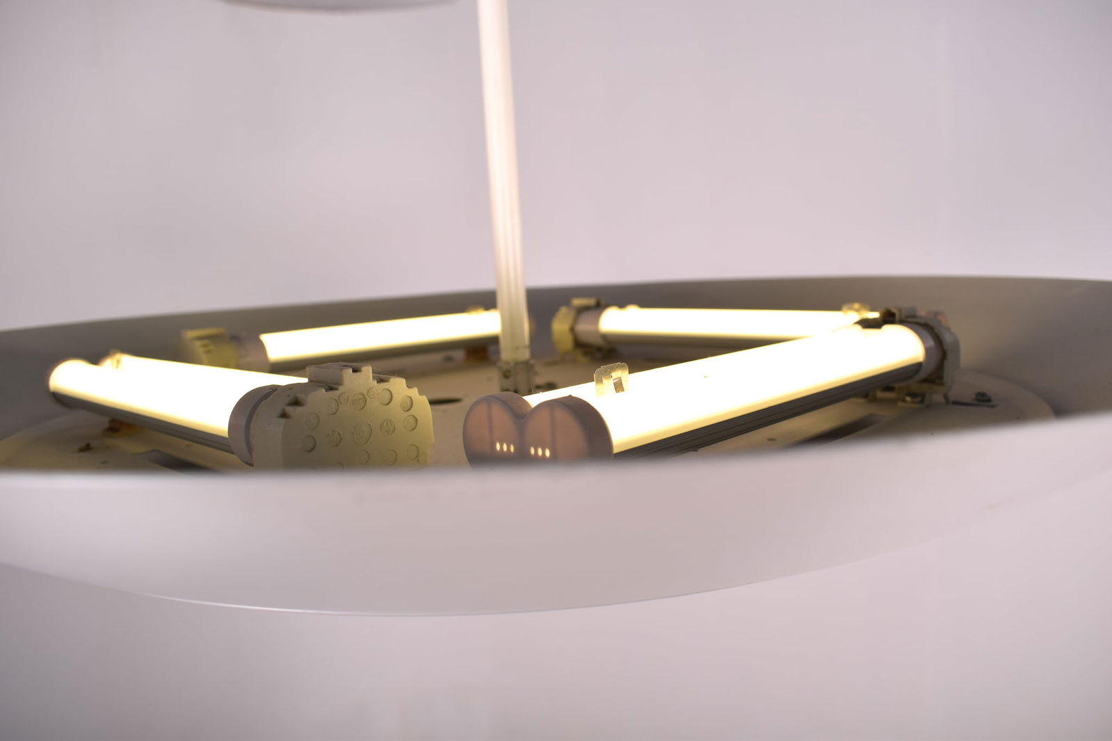 Large Scandinavian Ceiling Lamps, 1960, Set of 2 - 3