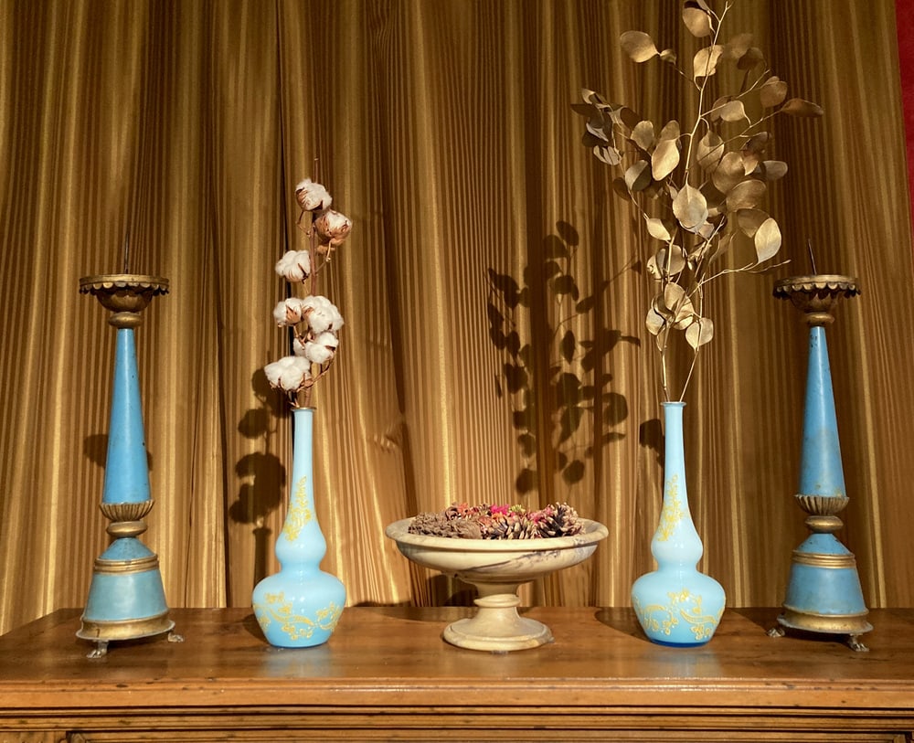 Murano Glass Opaline Soliflower Vases, Set of 2 - 10