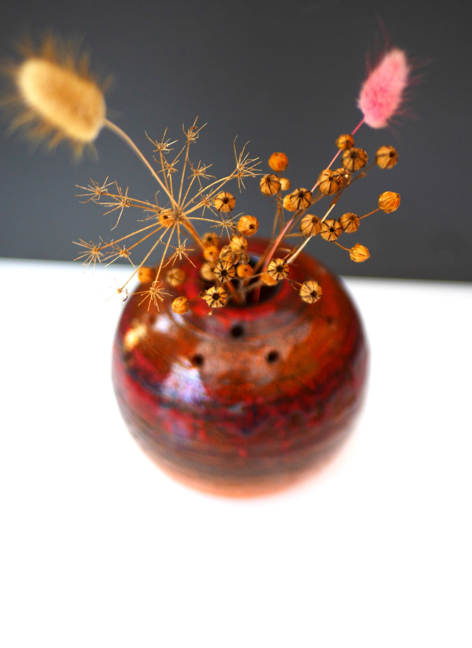 Mid-Century Art Pottery Vase in Ceramic from Tilgmans - 10