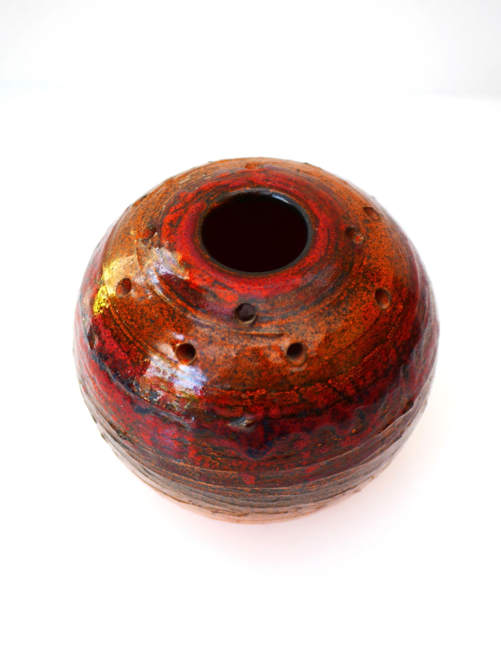 Mid-Century Art Pottery Vase in Ceramic from Tilgmans - 6