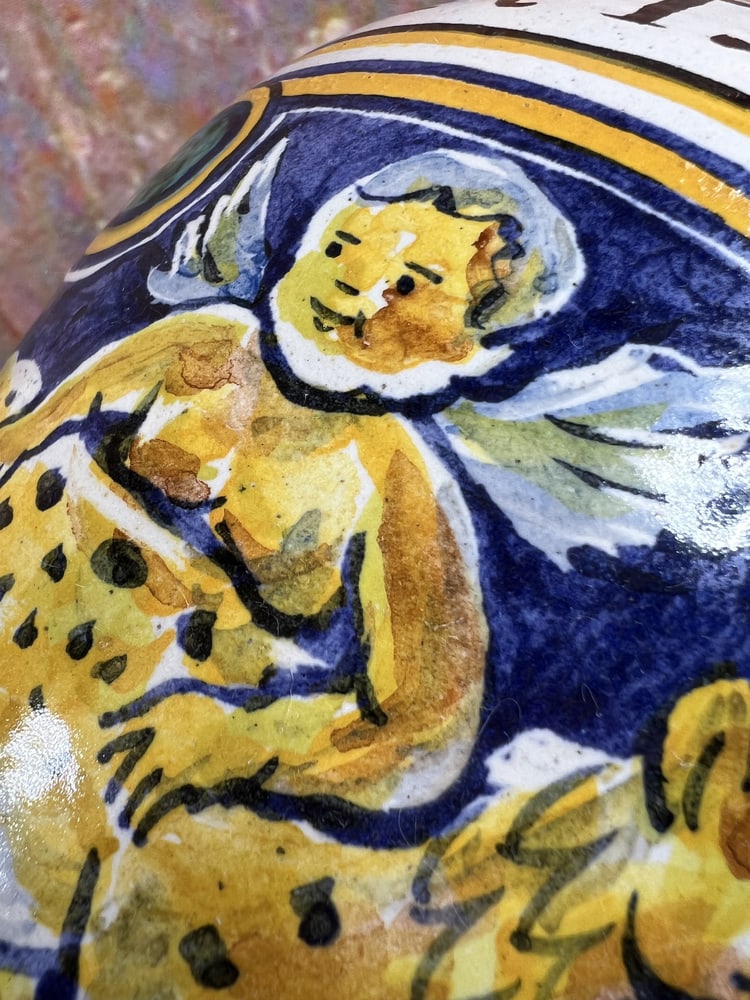 Vintage Pharmacy Jar or Vase - 10