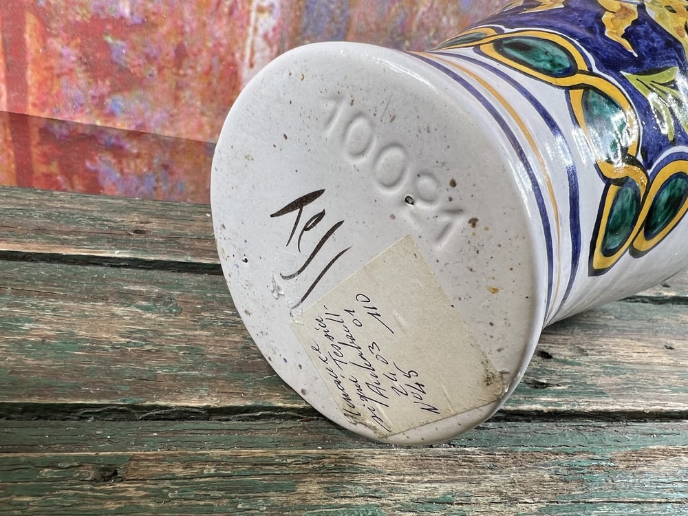 Vintage Pharmacy Jar or Vase - 12