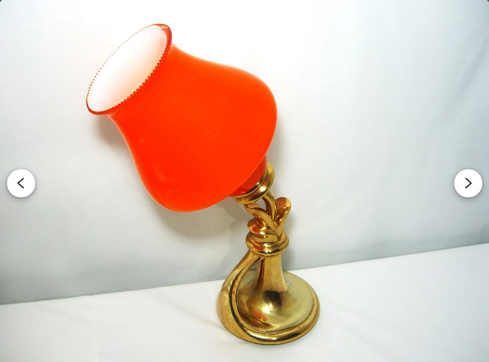 Lamp with Murano Glass Shade from Peill & Putzler - 3