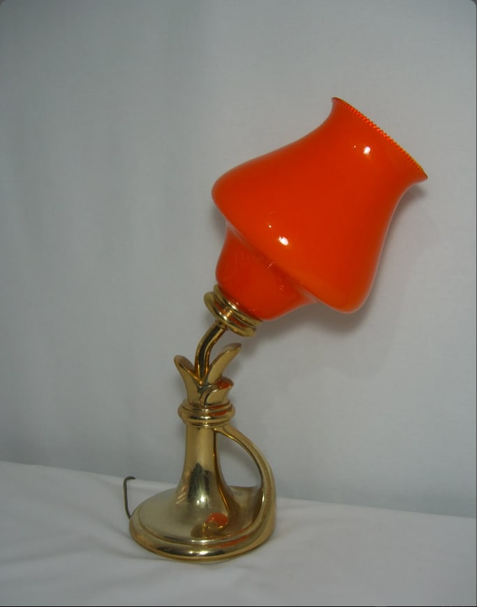 Lamp with Murano Glass Shade from Peill & Putzler - 5