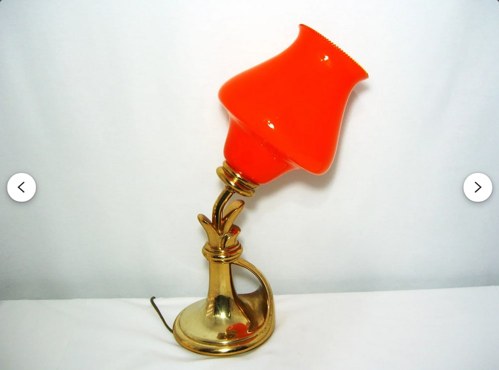 Lamp with Murano Glass Shade from Peill & Putzler - 6