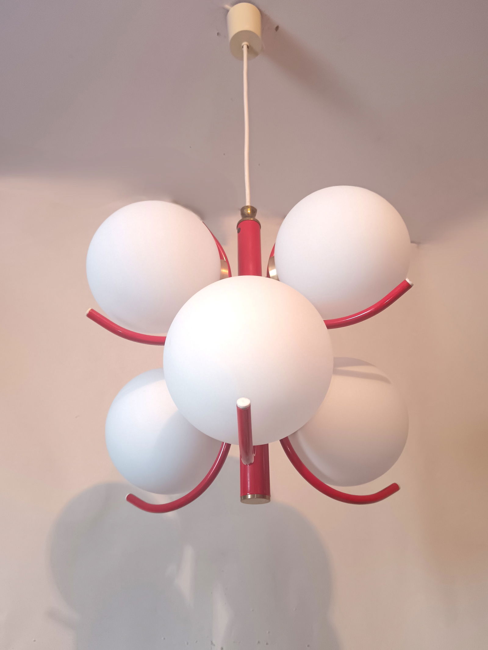 Space Age Pendant Light from Richard Essig, 1970s - 11