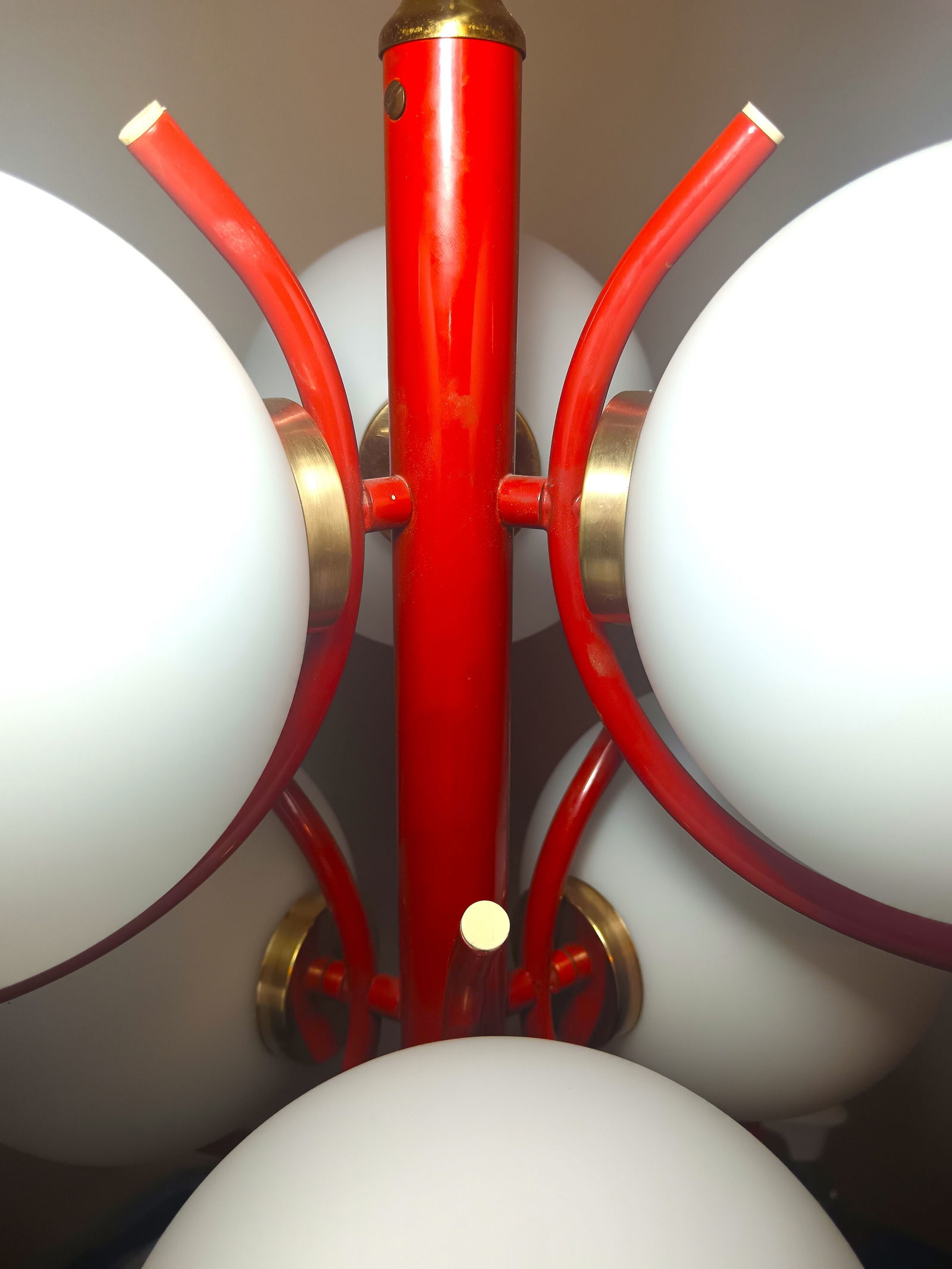 Space Age Pendant Light from Richard Essig, 1970s - 2