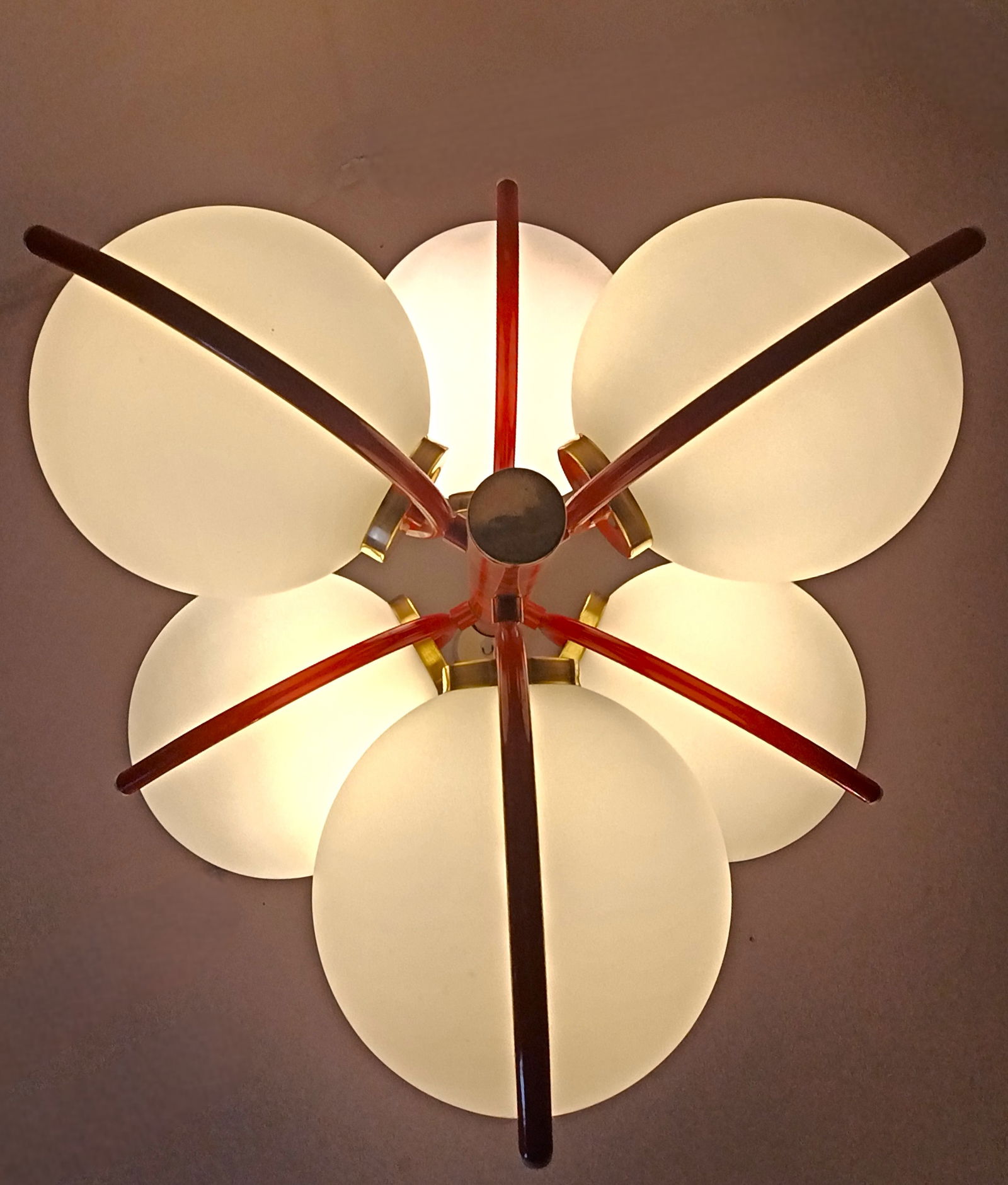 Space Age Pendant Light from Richard Essig, 1970s - 5