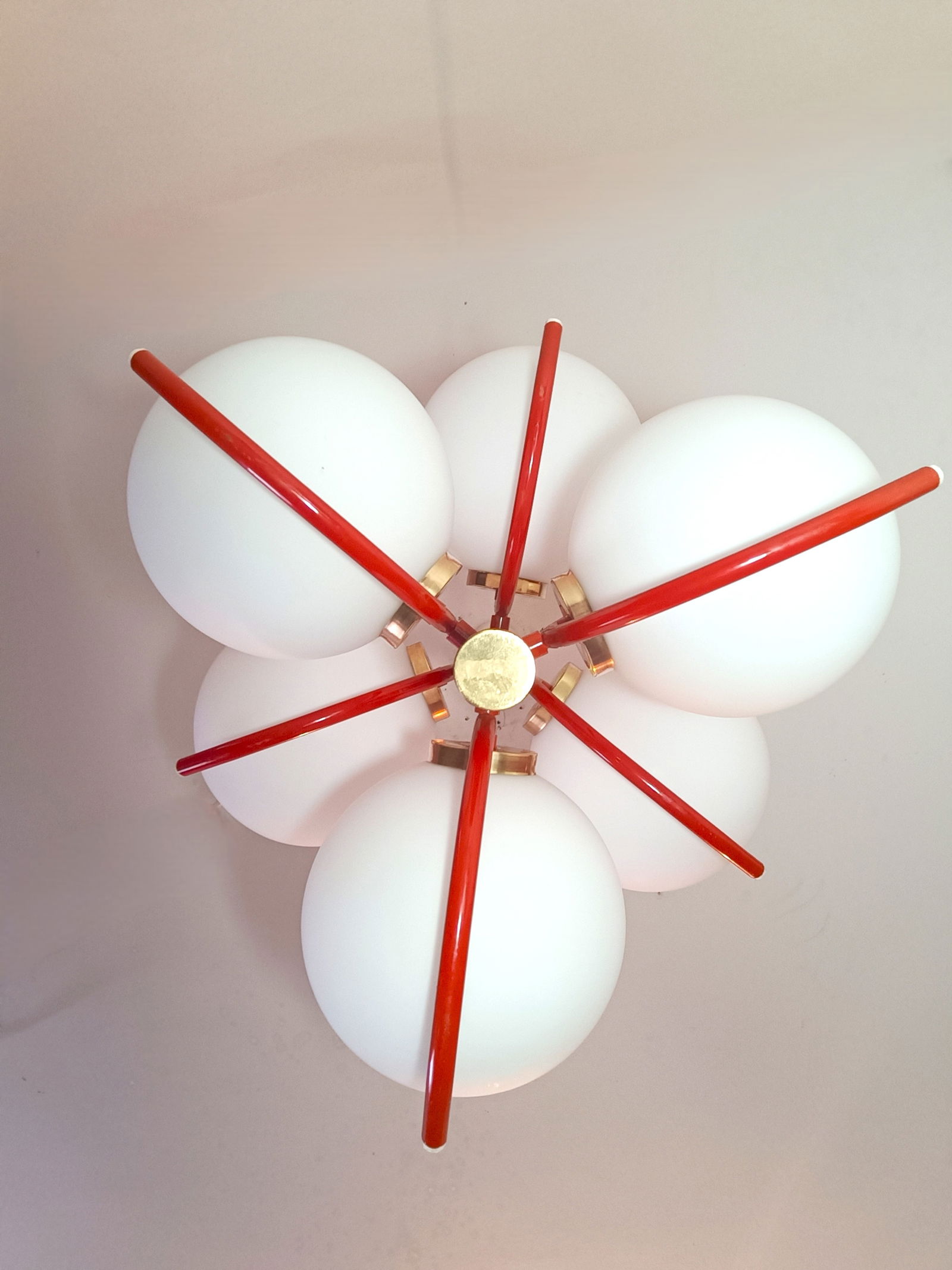 Space Age Pendant Light from Richard Essig, 1970s - 6