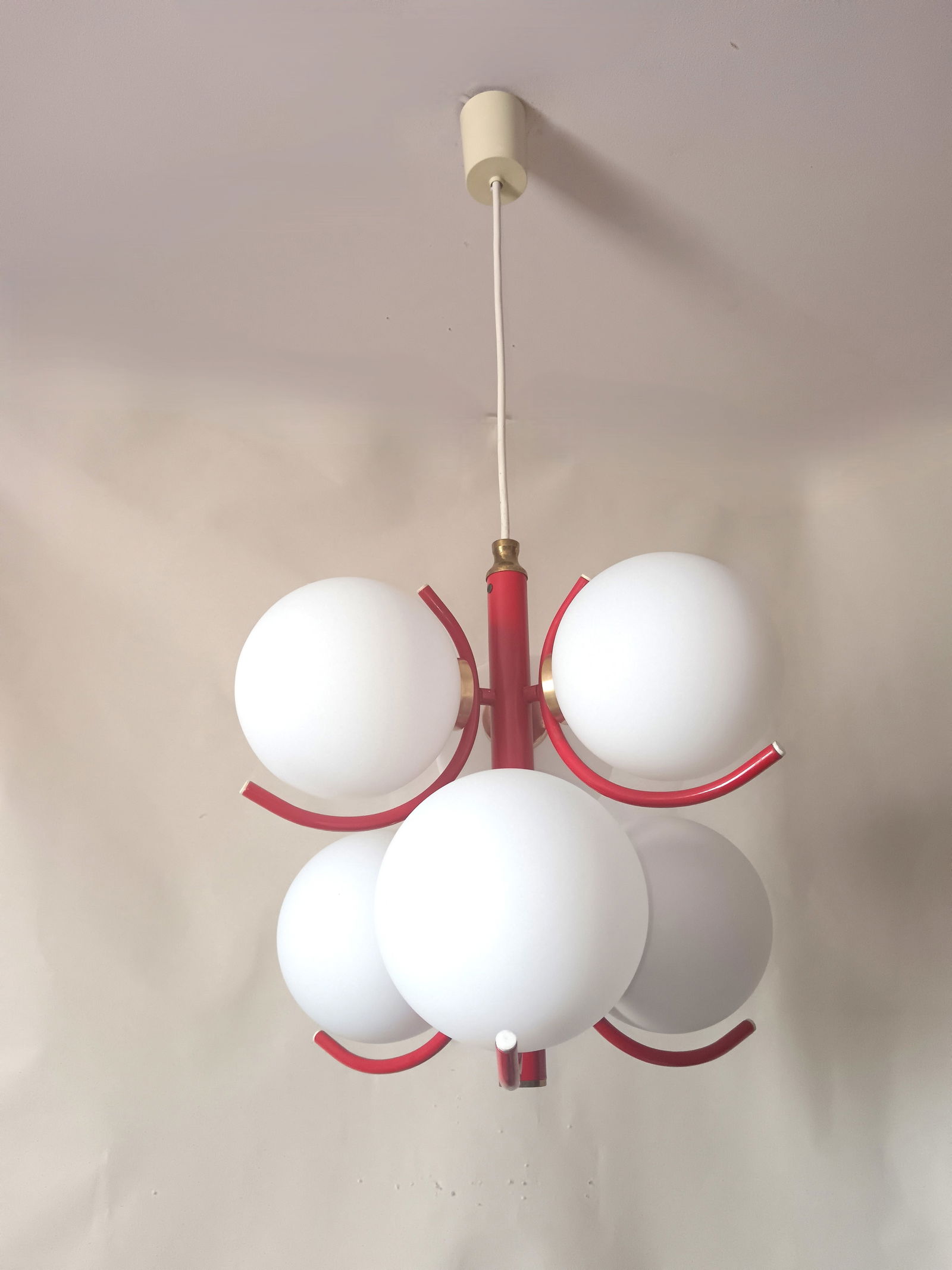 Space Age Pendant Light from Richard Essig, 1970s - 8