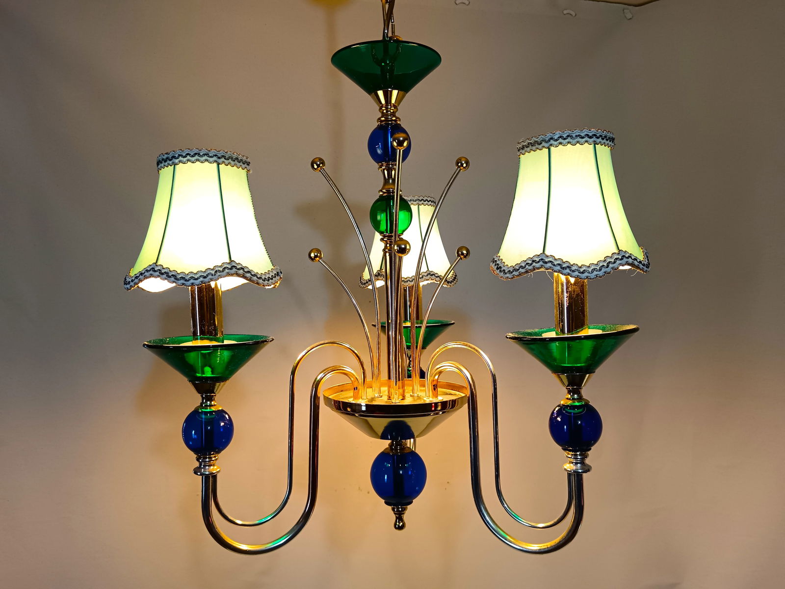 Vintage Chandelier in Murano Glass from Seguso, 1980s - 3