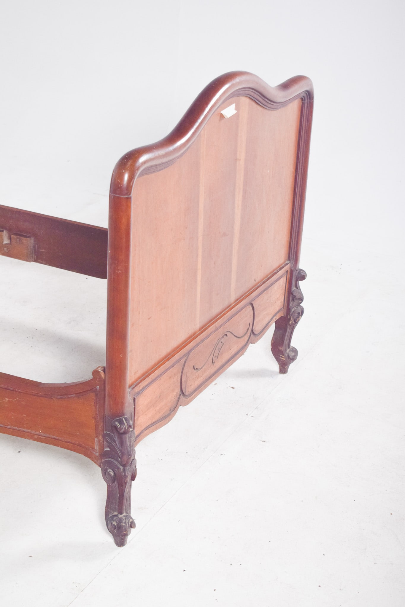 Louis XV Style Mahogany Veneered Bed, 1890 - 6