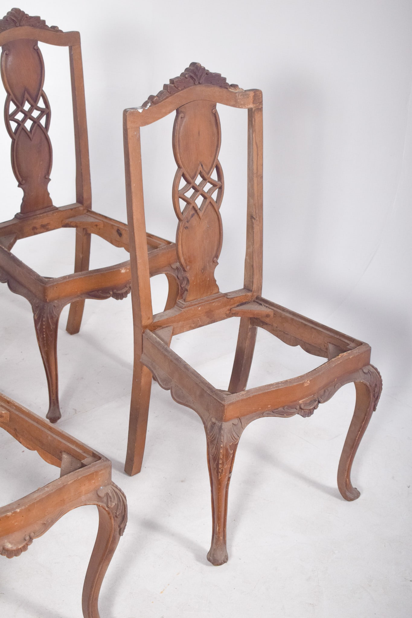 Portuguese Dining Chairs, 1890s, Set of 6 - 5