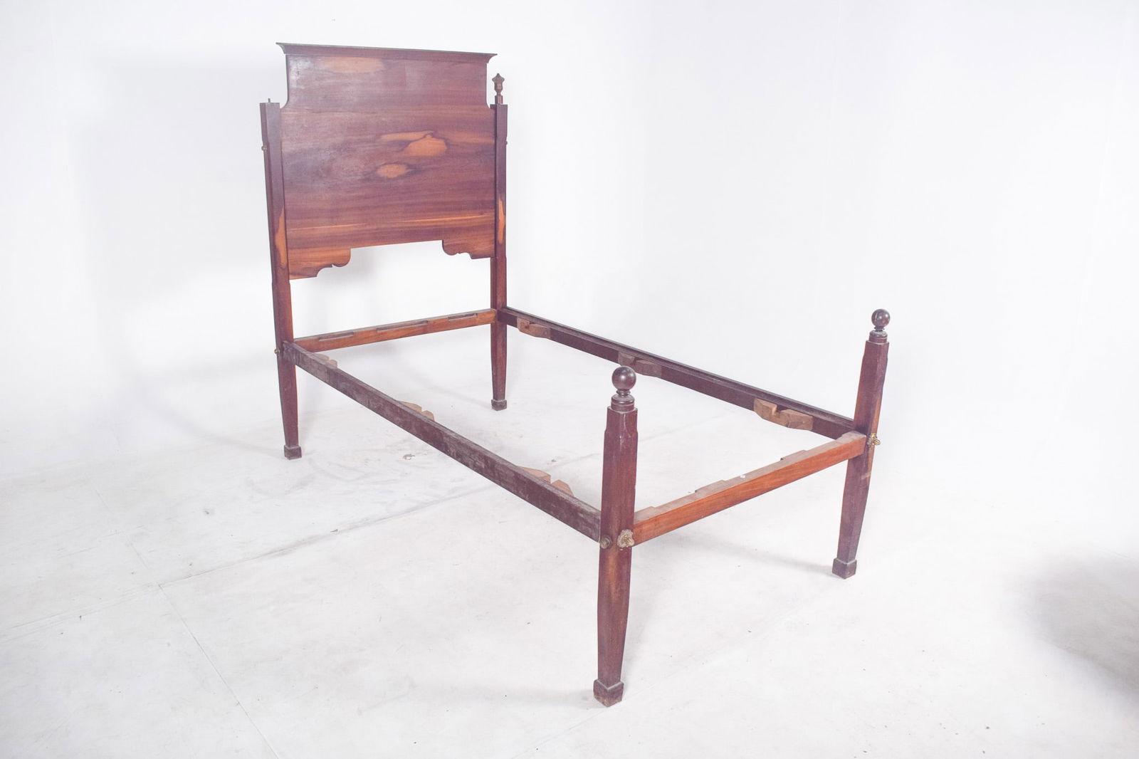 Portuguese Rosewood Double Bed, 1890 - 4