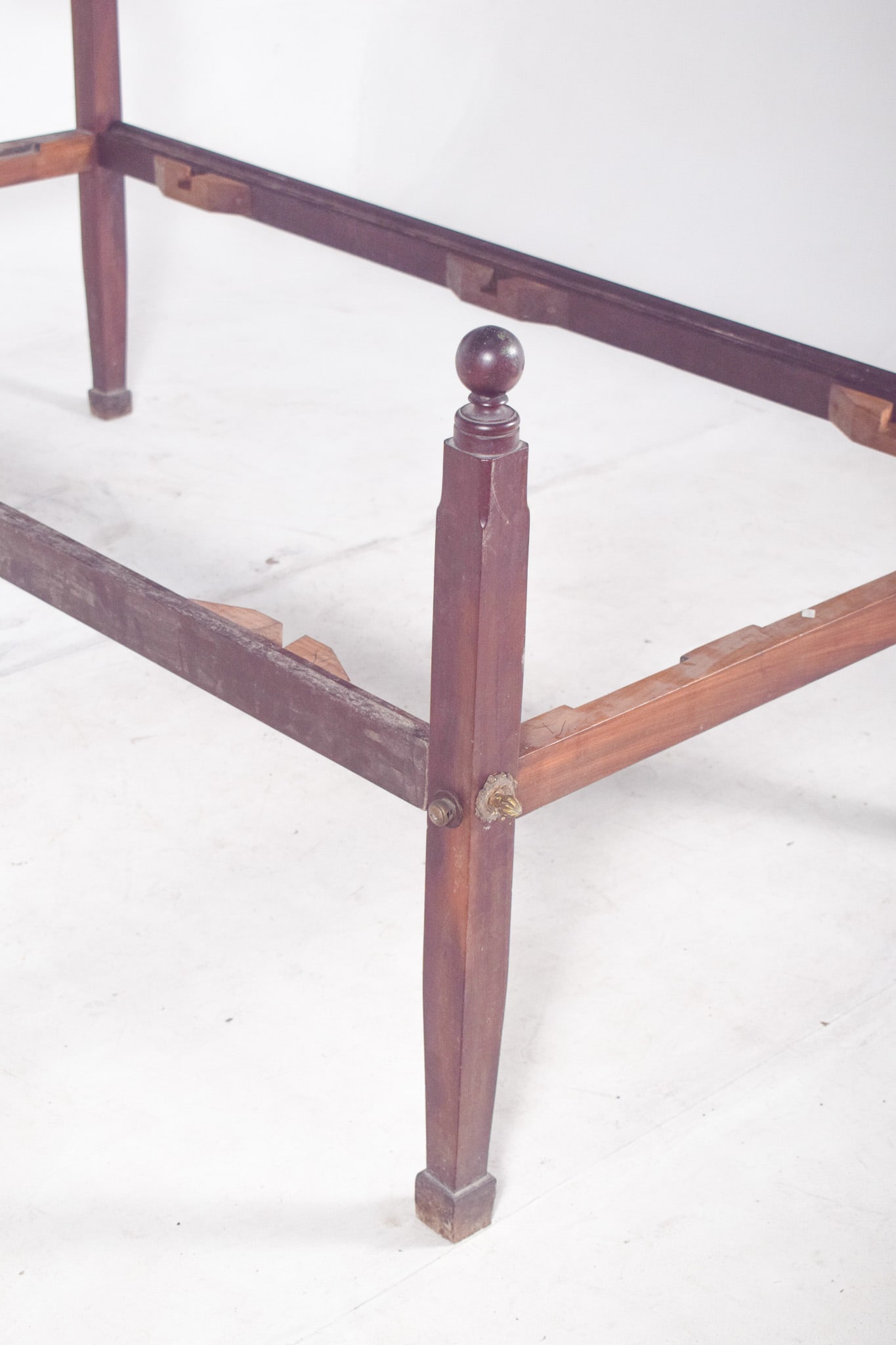 Portuguese Rosewood Double Bed, 1890 - 5