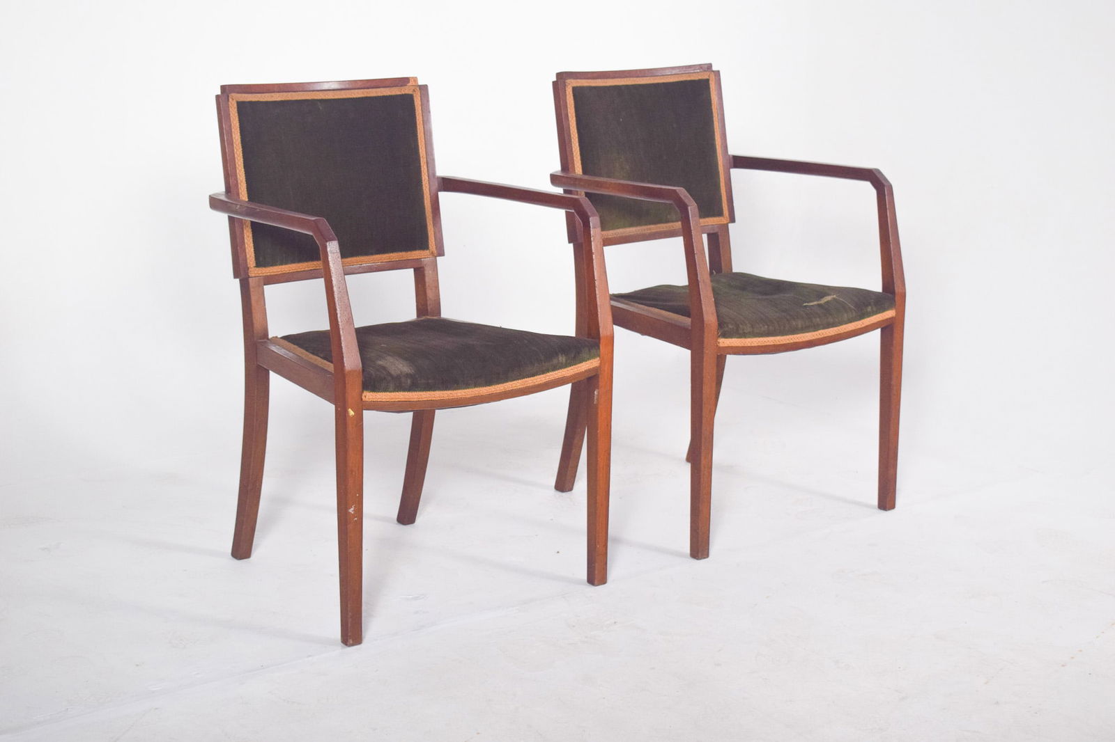 Chairs with Armrests, 1950s, Set of 2 - 2
