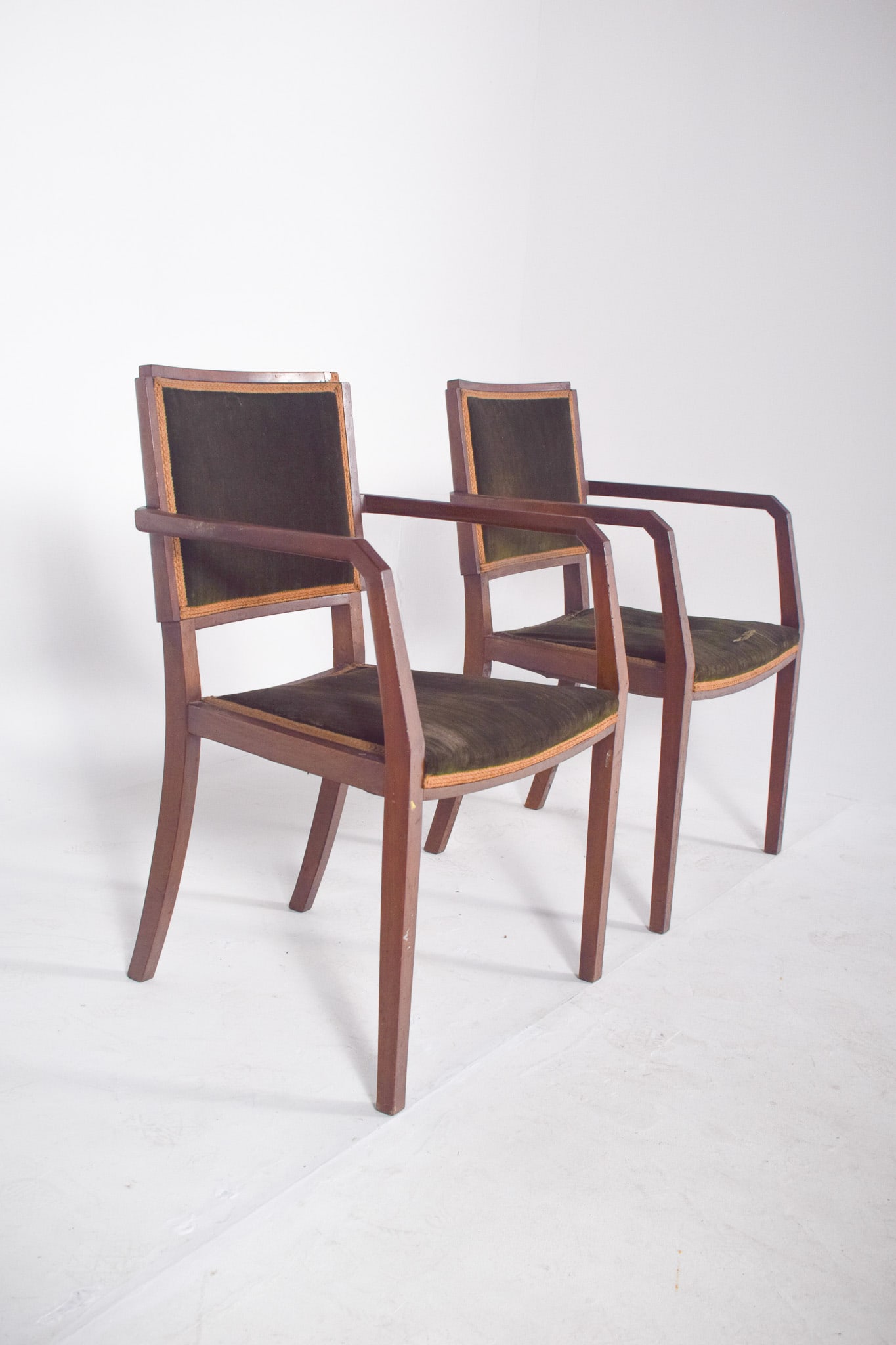 Chairs with Armrests, 1950s, Set of 2 - 3
