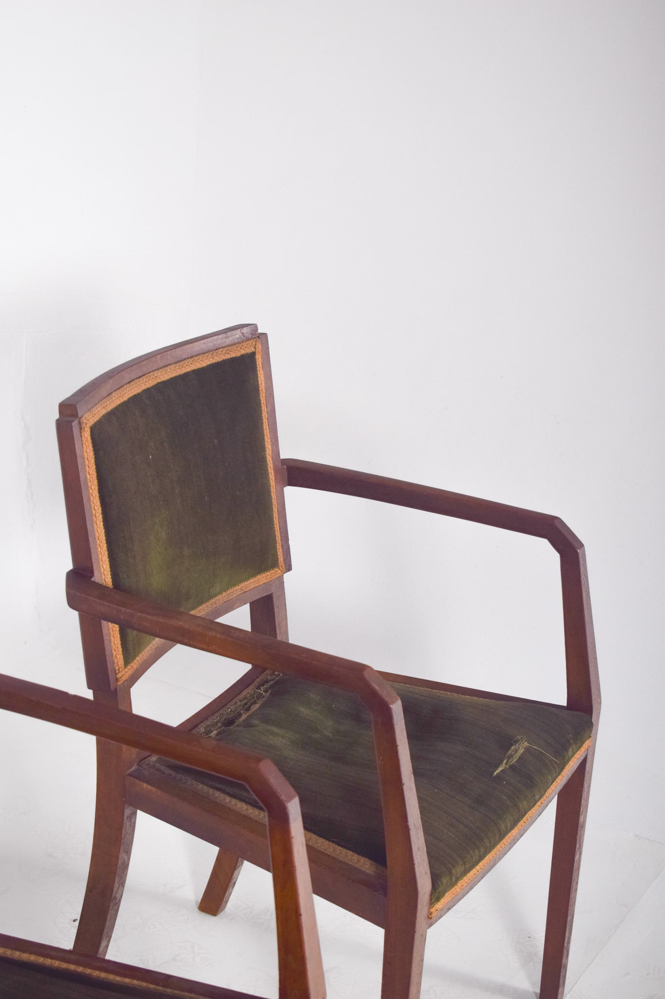 Chairs with Armrests, 1950s, Set of 2 - 7