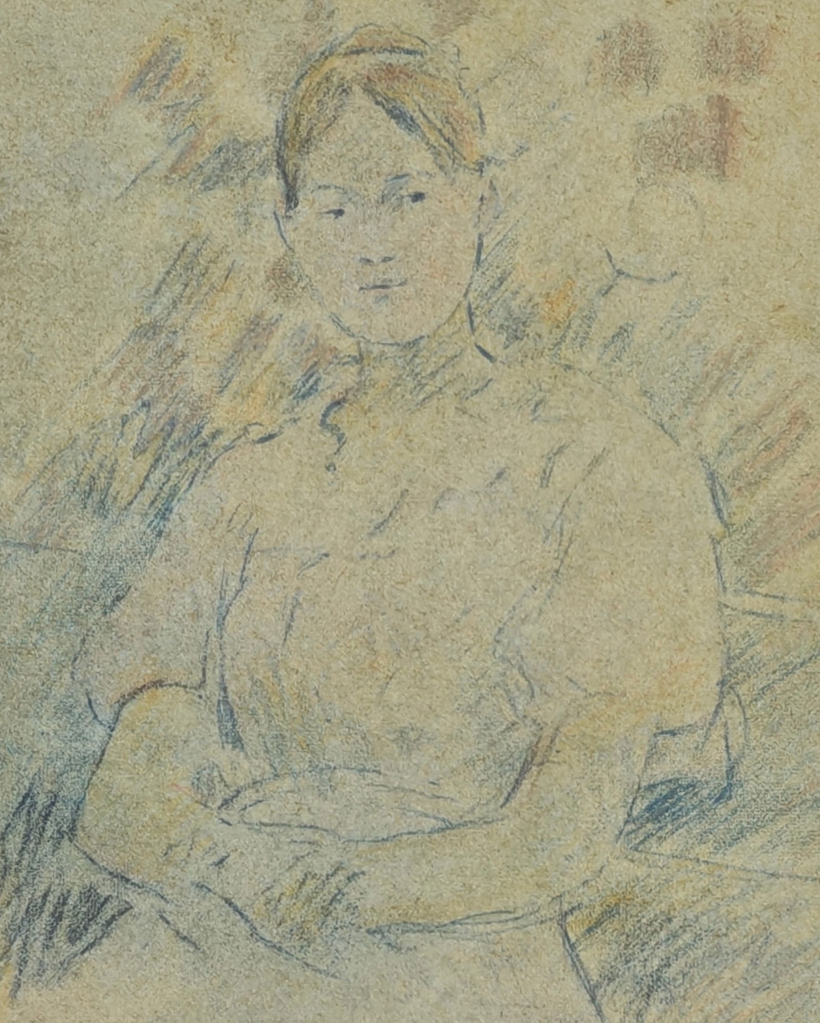 Berthe Morisot, Sitting Girl, 1918, Lithograph - 4