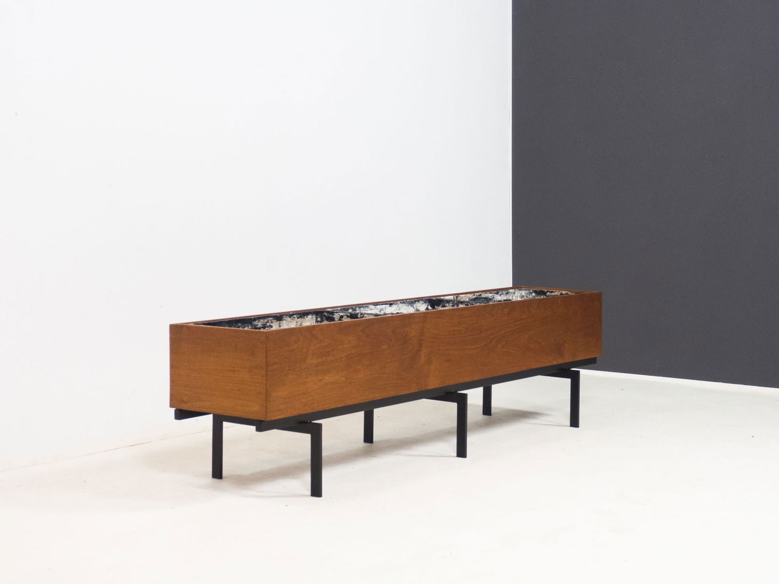 Large Vintage Teak Planter - 8