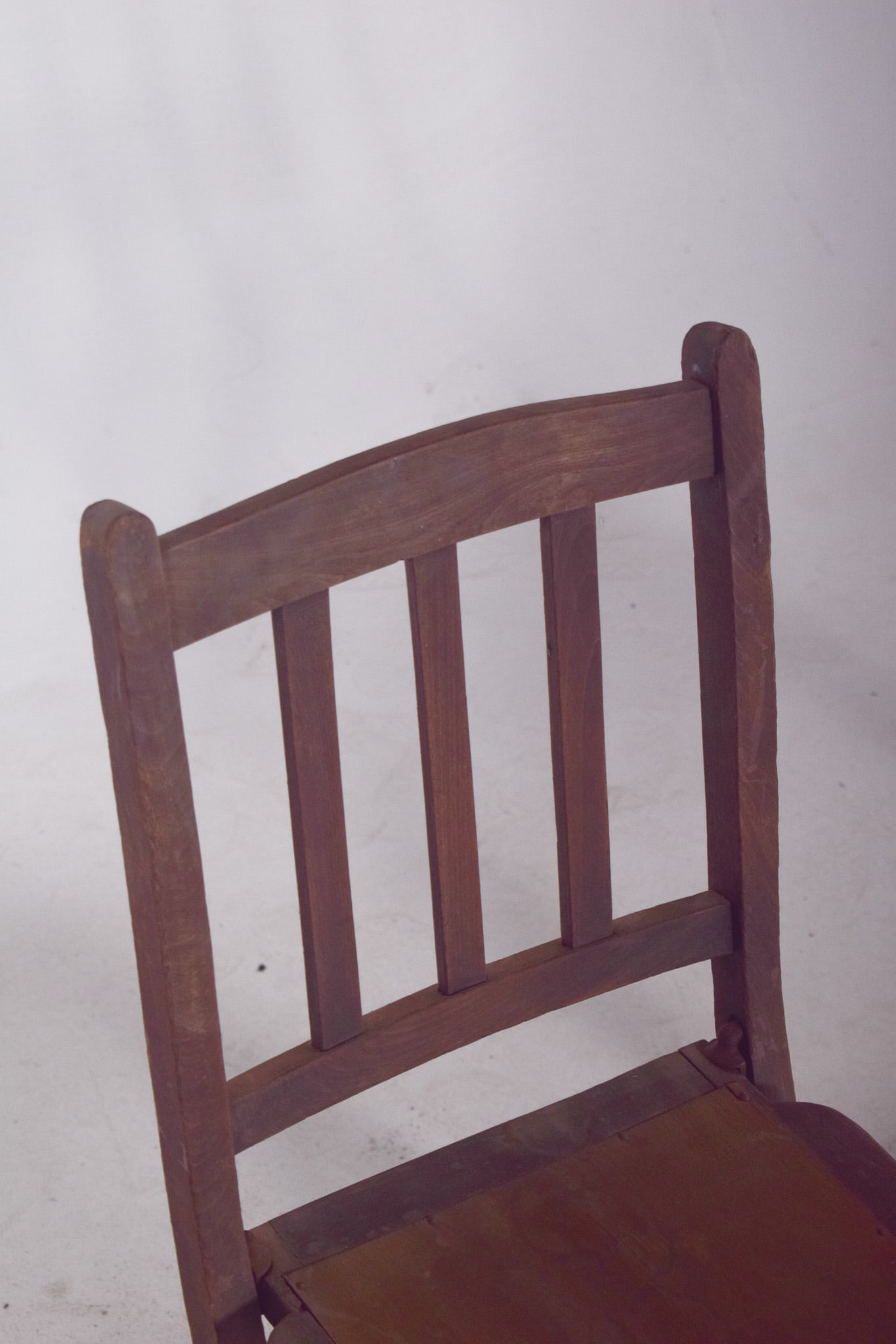 Wooden Folding Chairs, 1950, Set of 4 - 9