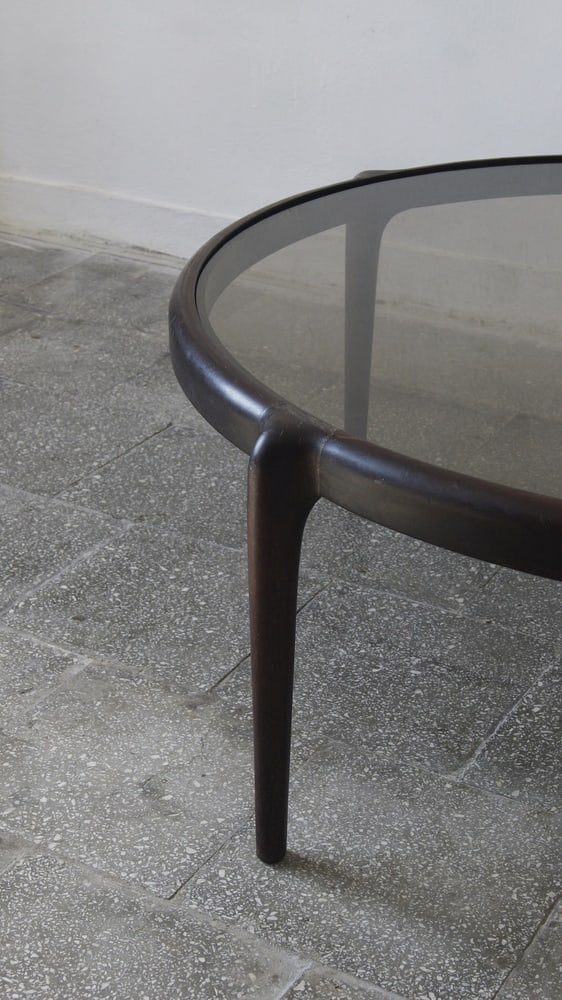 Large Mid-Century Coffee Table in Mahogany - 5