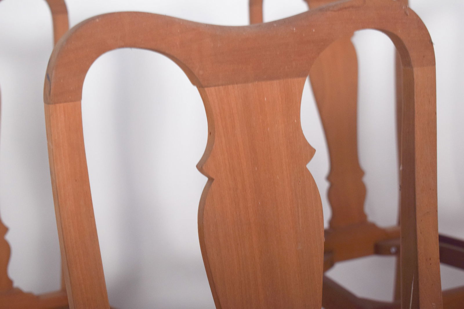 Portuguese Queen Anne Dining Chairs, 1940s, Set of 6 - 4