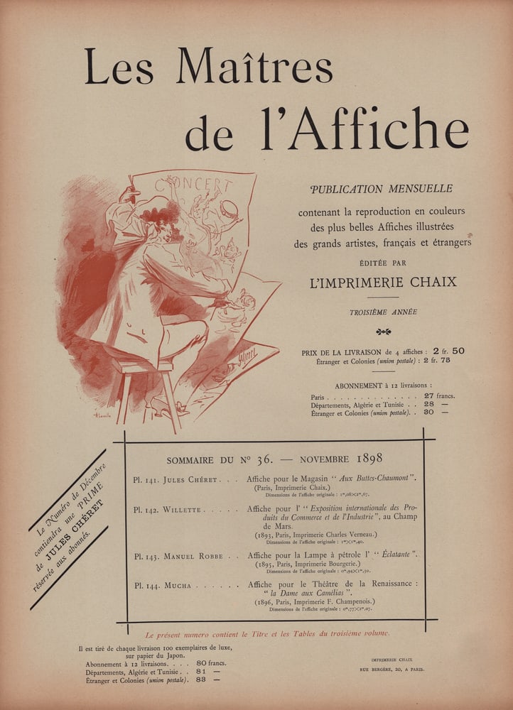 Manuel Robbe, L'Eclatante, 1898, Lithograph - 11