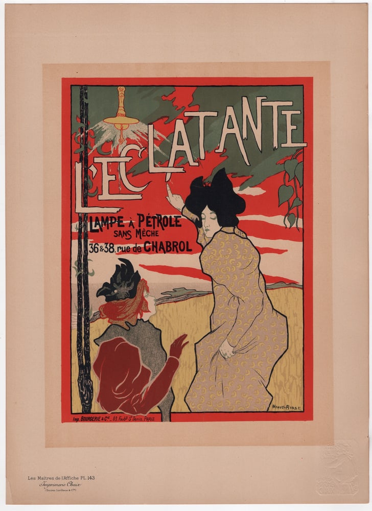 Manuel Robbe, L'Eclatante, 1898, Lithograph - 7