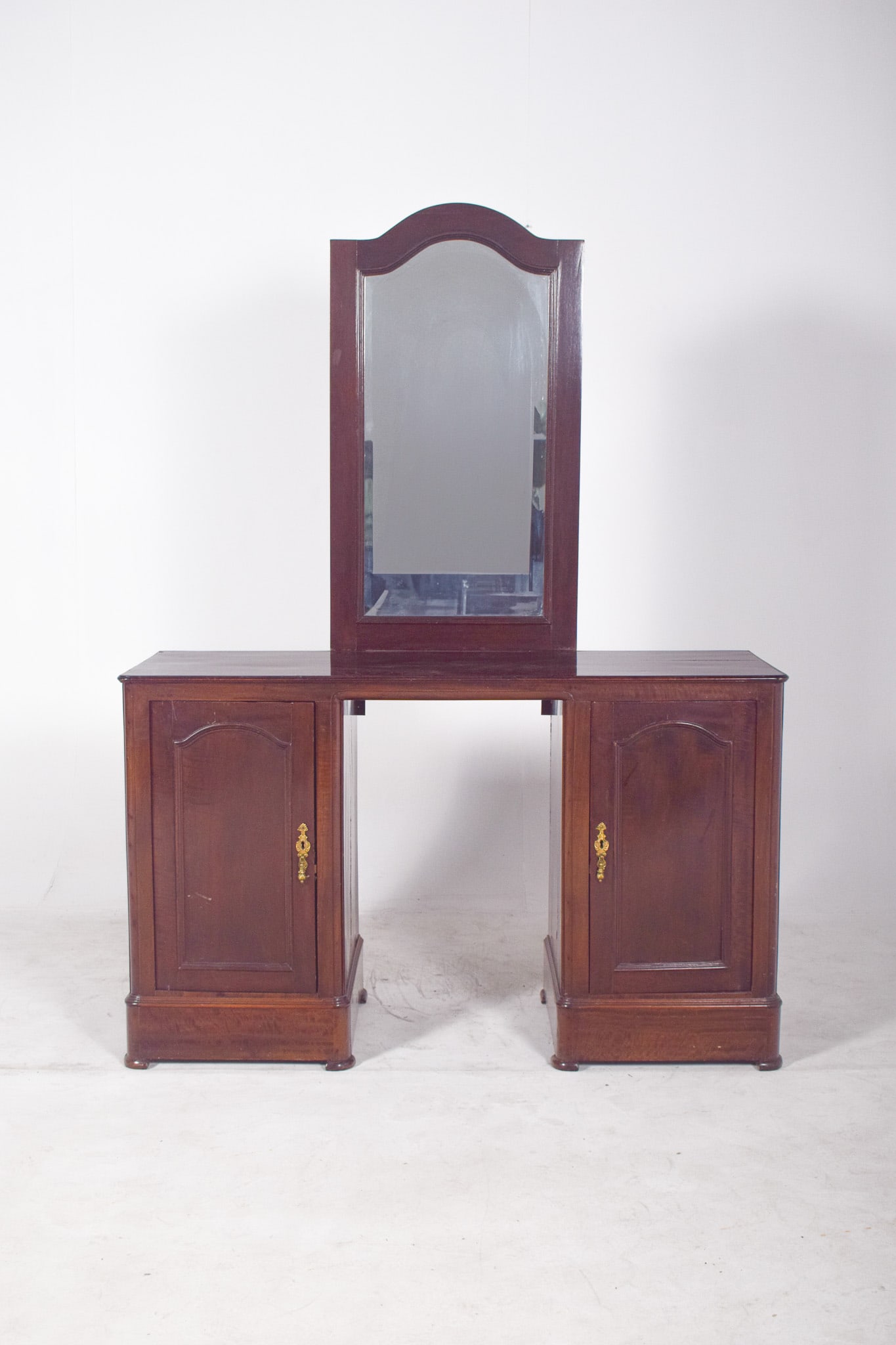 Vintage Portuguese Dressing Table with Mirror, 1920s - 2