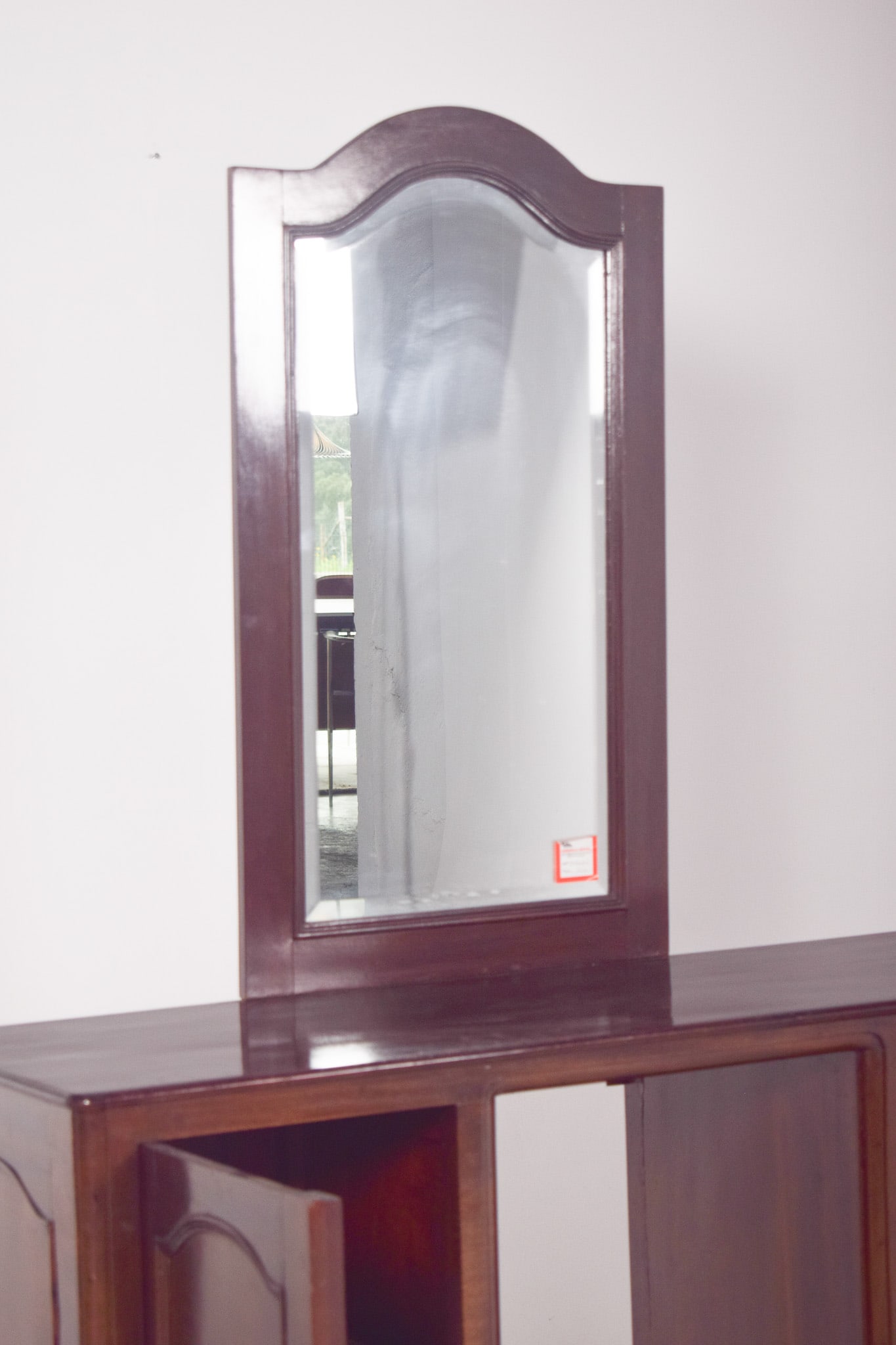 Vintage Portuguese Dressing Table with Mirror, 1920s - 6